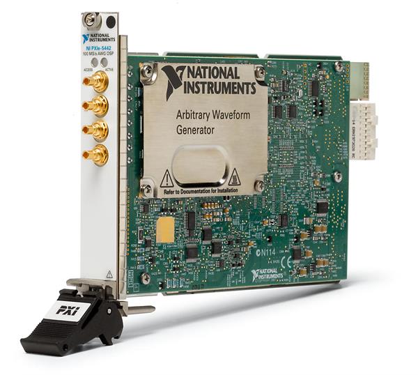 NI PXIe-5442 100 MS/s, 16-Bit Arbitrary Waveform Generator with On-Board Signal Processing