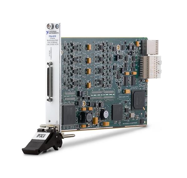 NI PXIe-6376 PXI Multifunction I/O Module