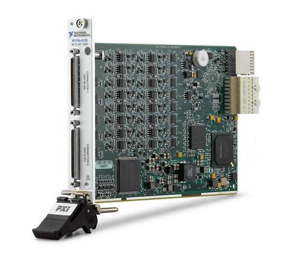 NI PXIe-6739 PXI Analog Output Module
