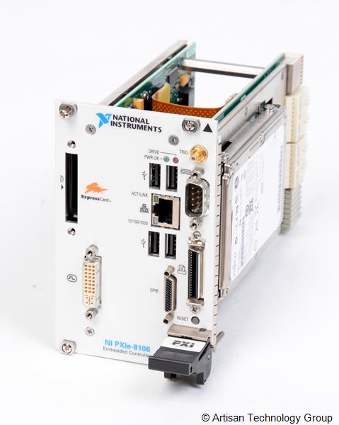 NI PXIe-8106 2.16 GHz Dual-Core PXI Embedded Controller
