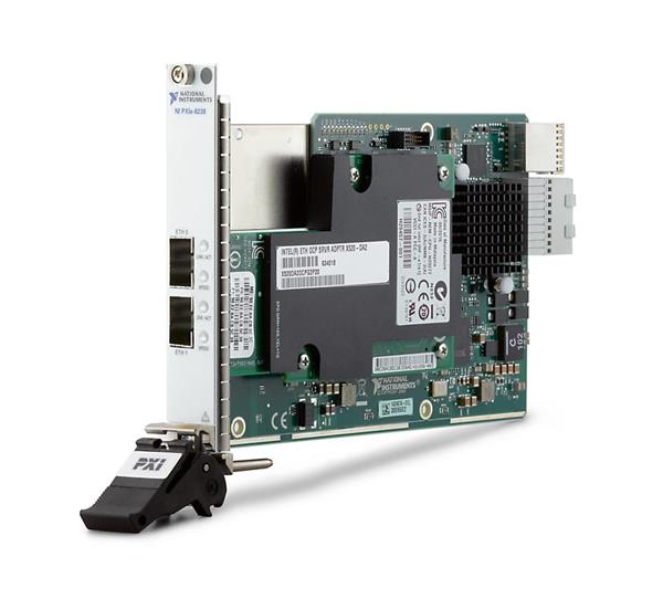 NI PXIe-8238 Dual-Port 10 Gigabit Ethernet Peripheral Module