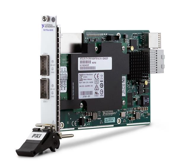 NI PXIe-8240 Dual-Port 40 Gigabit Ethernet Peripheral Module