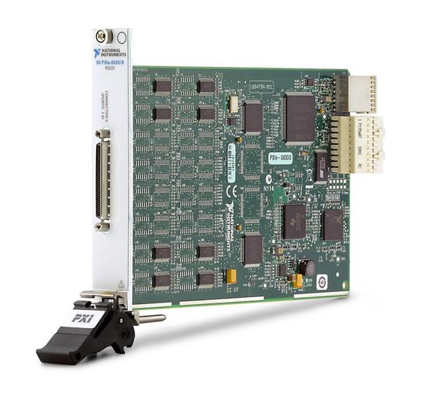 NI PXIe-8430/8 RS-232 High-Performance, 8-Port Serial Interface