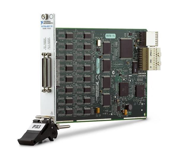 NI PXIe-8431/16 RS-485/RS-422 16-Channel Serial Interface Card