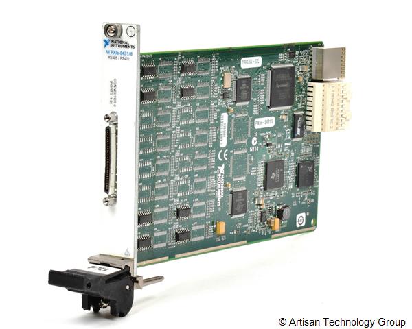 NI PXIe-8431/8 RS-485/RS-422 8-Channel Serial Interface Card