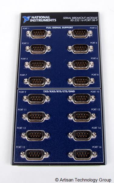 NI  16-Port RS-232 Breakout Box Front Panel Assembly