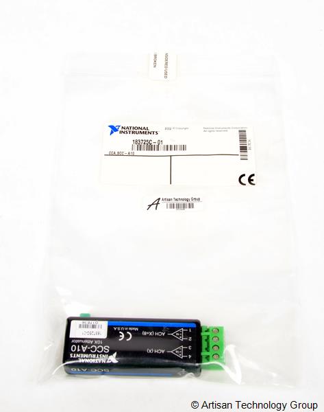 NI SCC-A10 Voltage Attenuator Module