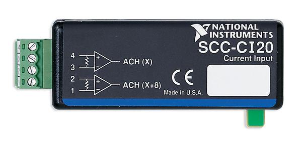 NI SCC-CI20 2-Channel Current Input Module