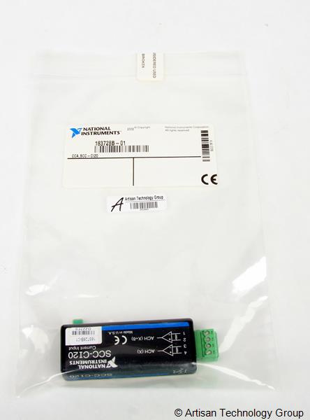 NI SCC-CI20 2-Channel Current Input Module