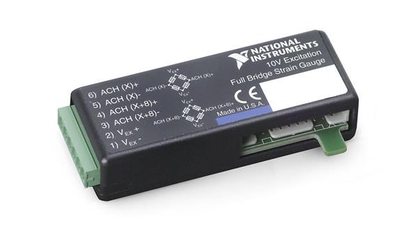 NI SCC-SG02 2-Channel, Quarter Bridge Strain Gauge Module