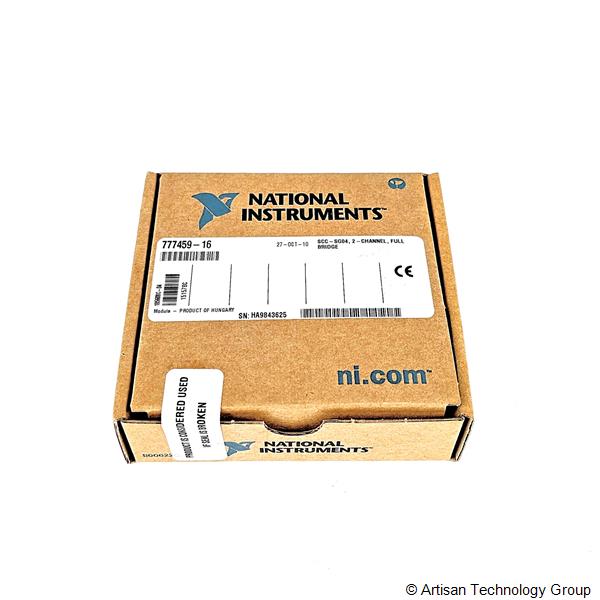 NI SCC-SG04 2-Channel, Full Bridge Strain Gauge Module