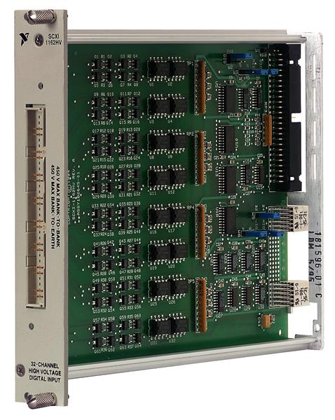 NI SCXI-1162HV 32-Channel Isolated Digital Input Module