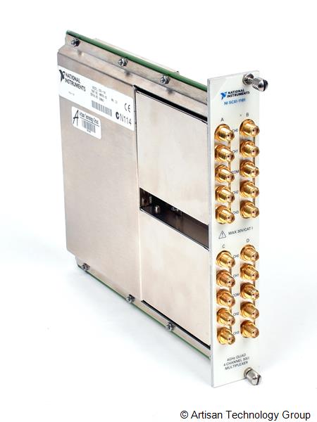 NI SCXI-1191 4GHz Quad 4-Channel 50 Ohm Multiplexer