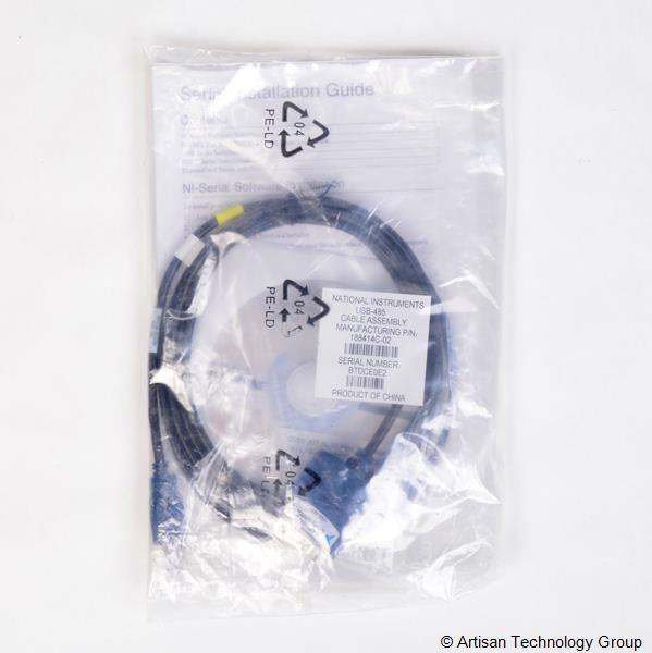 NI USB-485 1-Port USB RS485 / RS422 Serial Interface Device Cable (2 Meters)