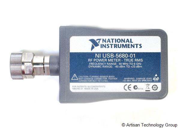 National Instruments USB-5680-01 RF Power Meter with True RMS w/ 198506-01 USB Cable