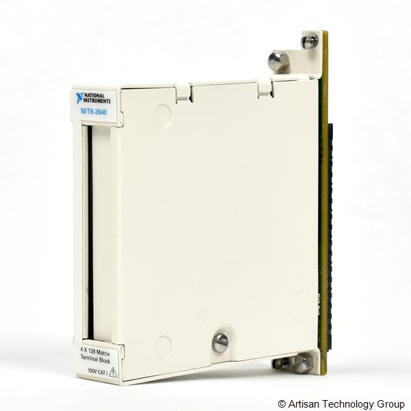 NI TB-2640 Front-Mounting Terminal Block w/100 Ohm