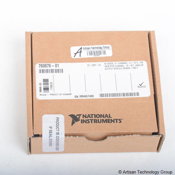 NI sbRIO-9263 4-Channel C Series Voltage Output Module