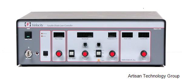 New Focus 6300 High-Power Velocity Tunable Diode Laser Controller