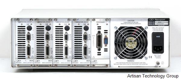 MKS Instruments / Newport 8000 Modular Controller with (4) 8630 LDD/TEC Cards