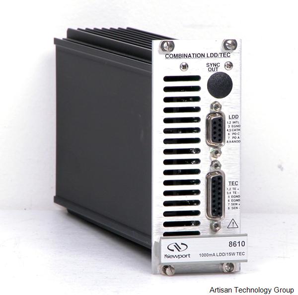 Newport 8610 1000mA LDD / 15W TEC Combination Module