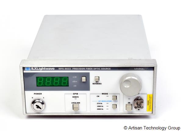 ILX Lightwave MPS-8033 Precision Fiber Optic Source, 1310nm FP