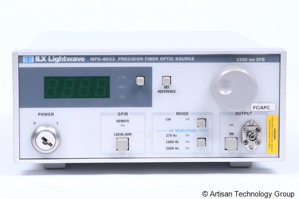 ILX Lightwave MPS-8033 Precision Fiber Optic Source, 1550nm DFB