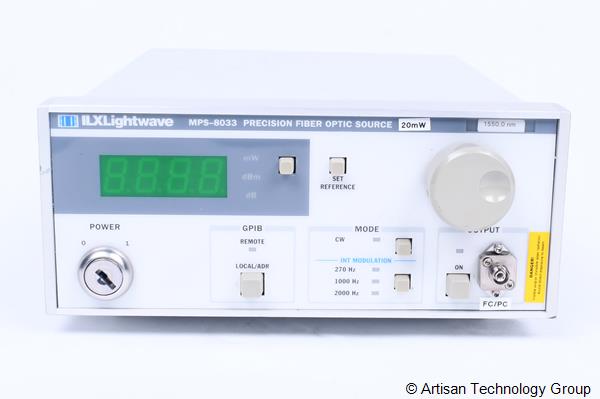 ILX Lightwave MPS-8033 Precision Fiber Optic Source, 1550nm FP