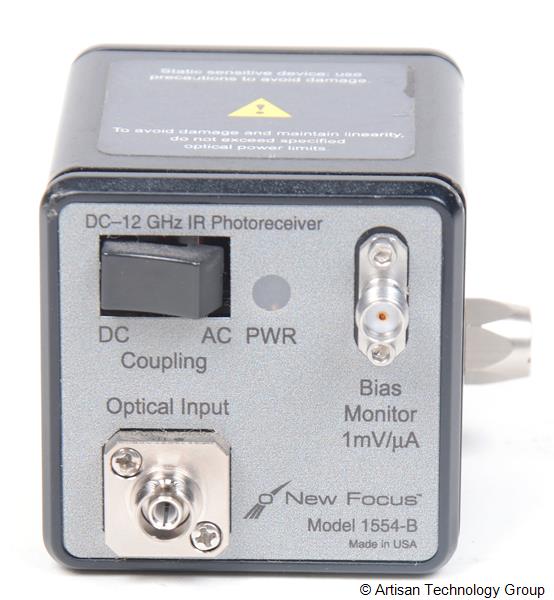 New Focus 1554-B-50 DC to 12-GHz Amplified Photoreceiver