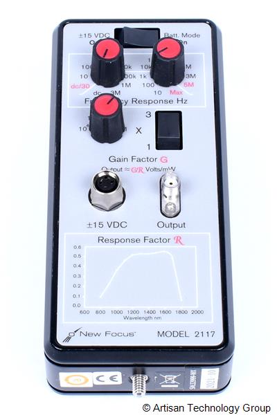 New Focus 2117 10 MHz Adjustable Gain and Bandwidth Balanced Photoreceiver
