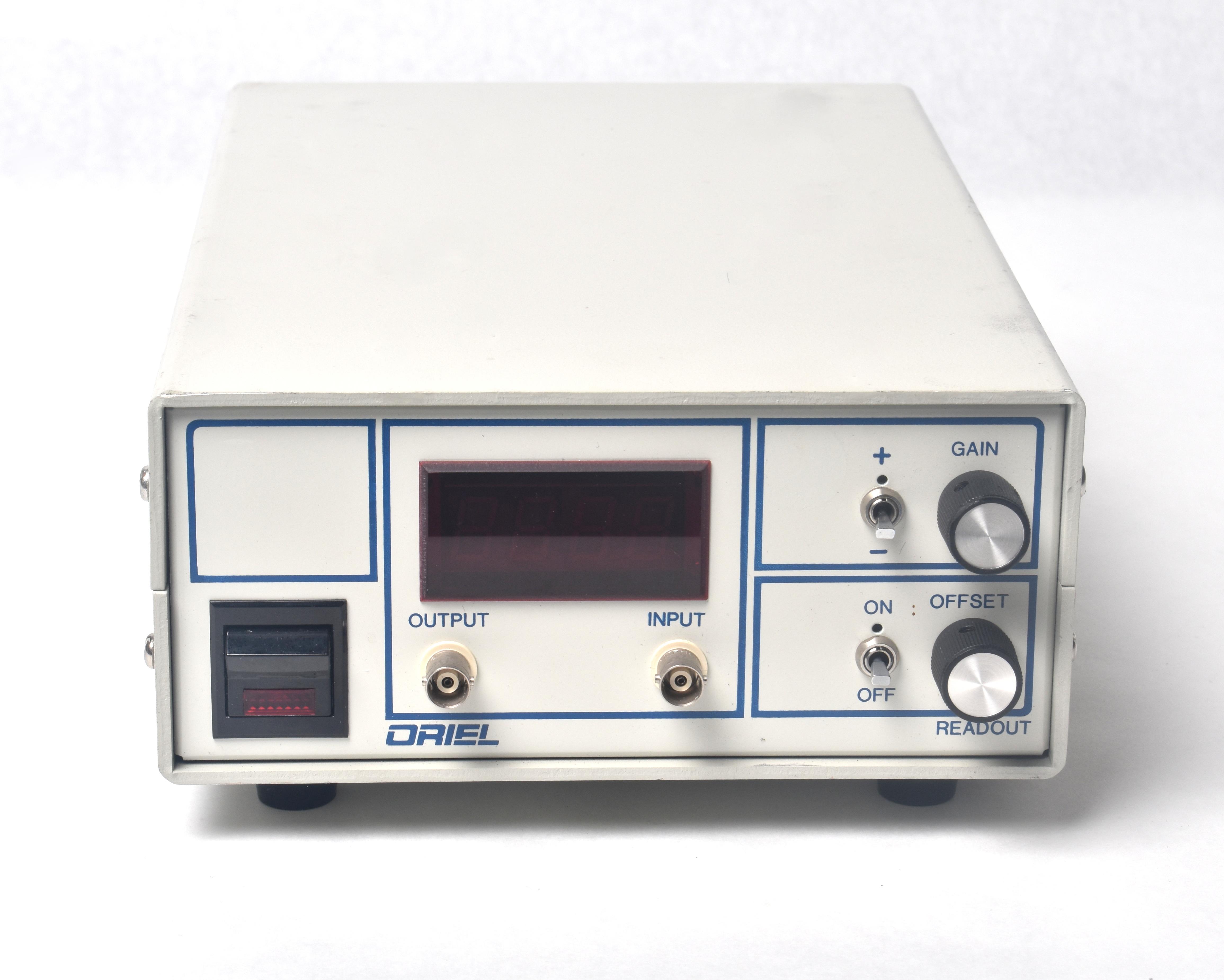 Oriel 70701 Adjustable High Gain Amplifier Readout