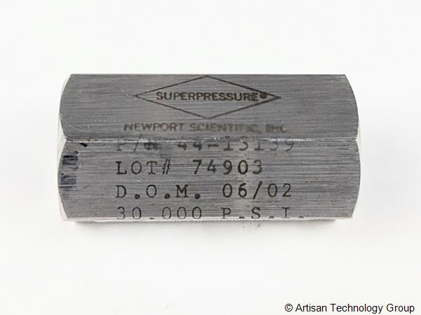 Newport Scientific 44-13139  In-Line Check Valve