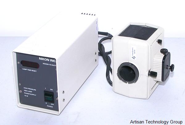 Nikon  Xenon 75Watt High Pressure XBO Lamp Power Supply and Lamp House w/75W XE Lamp