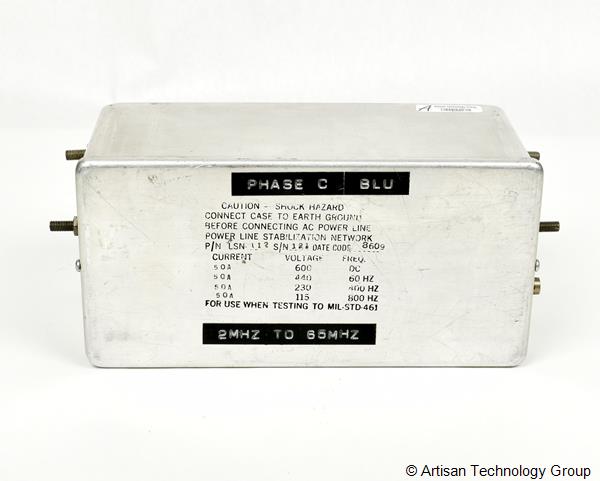 LSN 112 (Power Line Stabilization Network) | ArtisanTG™