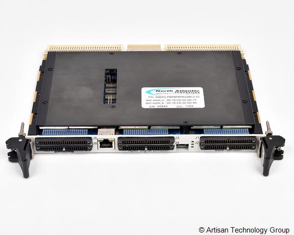North Atlantic 64EP3-P8P8P8P8U2BC3-52 6U, VME, Multifunction I/O Single Board Computer