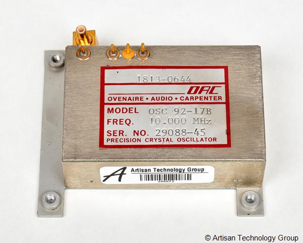 OAC OSC 92-17B 10 MHz Precision Crystal Oscillator