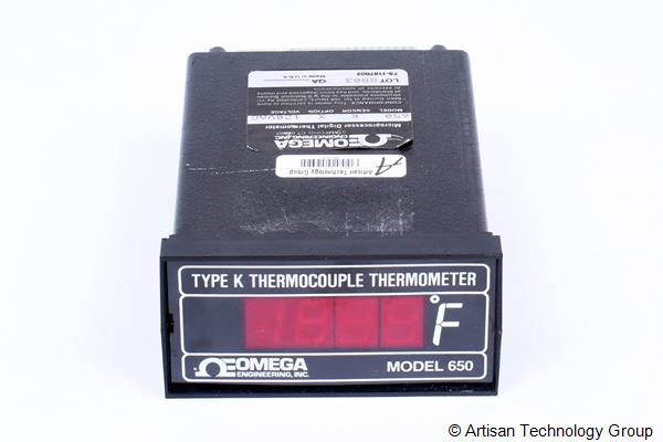 OMEGA 650-K-X Type K Thermocouple Thermometer