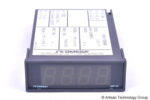 OMEGA DP116-KC1 Thermocouple Miniature Panel Thermometer