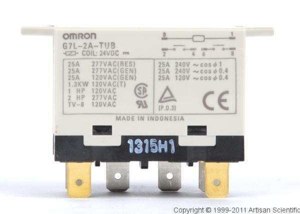 Схема подключения реле omron g7l 2a tub