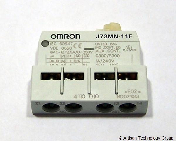 OMRON J73MN-11F Auxiliary Contact Front Mounting