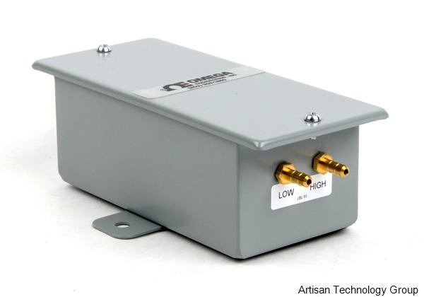 OMEGA PX277-05D5V Differential Pressure Transducer with Field Selectable Range