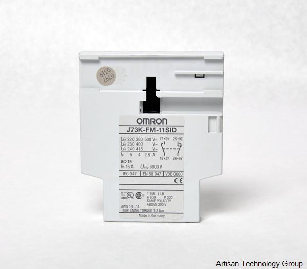 OMRON J73K-FM-11SID Auxilary Contact Module