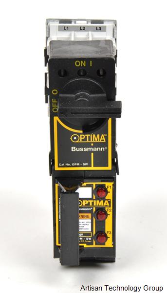 Bussmann OPM-SW Optima Overcurrent Protection Module with Load Break Disconnect Switch