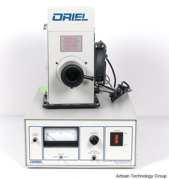 Oriel 68810 200-500W Hg Arc Lamp Power Supply w/ Mercury Lamp Housing 66033