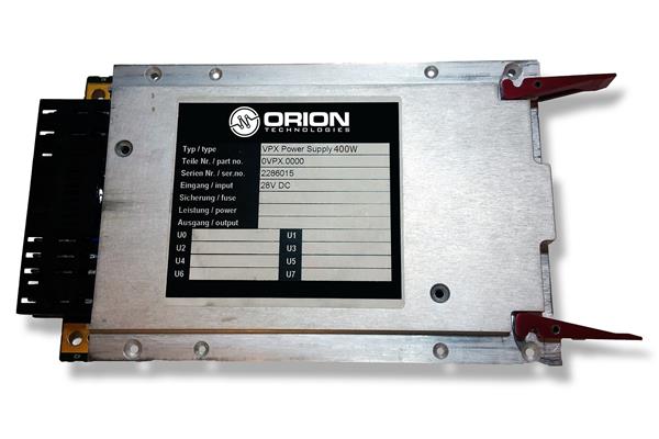 Orion Technologies VPX5102 3U VPX Power Supply