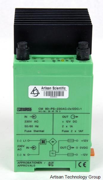 Phoenix Contact CM 90-PS-230AC/2x12 DC/1 Power Supply