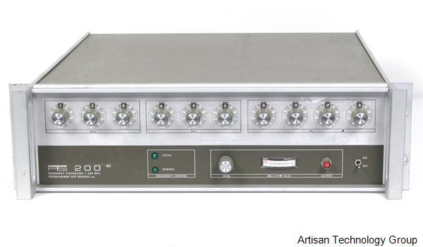 Programmed Test Sources PTS 200 Frequency Synthesizer