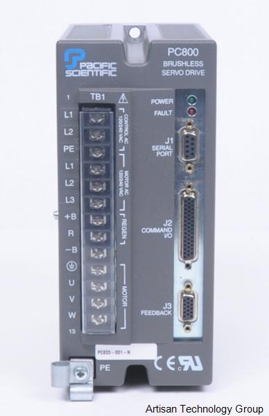 Pacific Scientific PC833-001-N Brushless Servo Drive