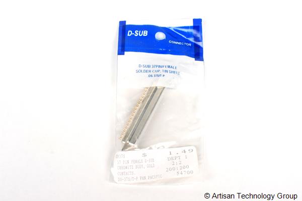Pan Pacific DS-37S/T-P D-Sub 37Pin Female Solder Cup, Tin Shell Connector