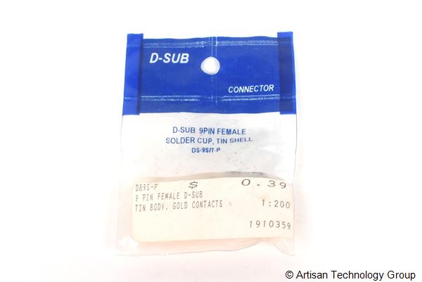 Pan Pacific DS-9S/T-P D-Sub 9Pin Female Solder Cup, Tin Shell Connector