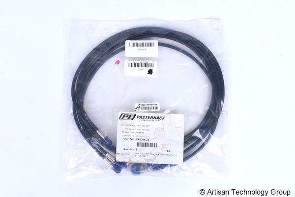Pasternack PE3236-24 BNC Male to SMB Plug RG223/U Cable Assembly (Pack of 5)